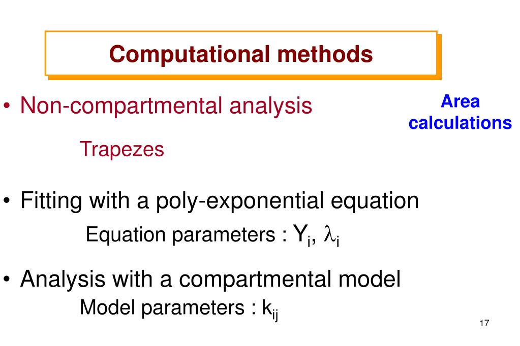 PPT analysis and The Mean Residence Time approach