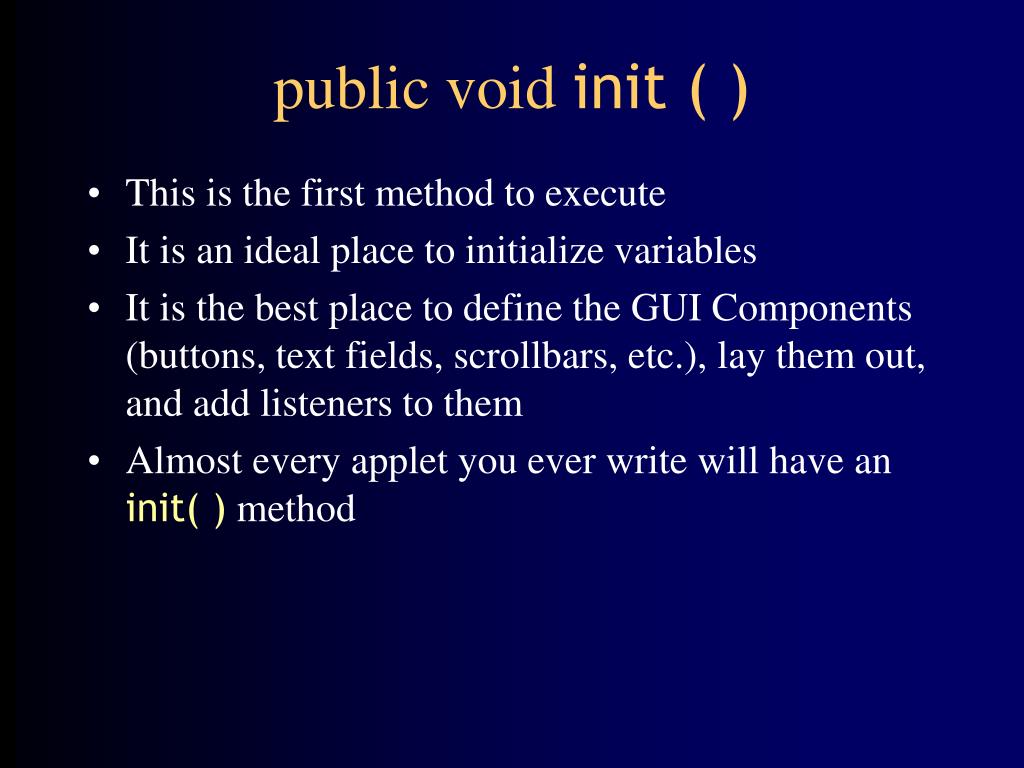 PPT Applets PowerPoint Presentation, free download ID502500
