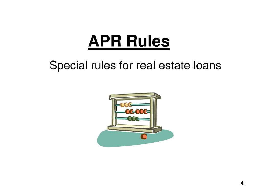 PPT Basic Real Estate Regulation Z PowerPoint Presentation, free