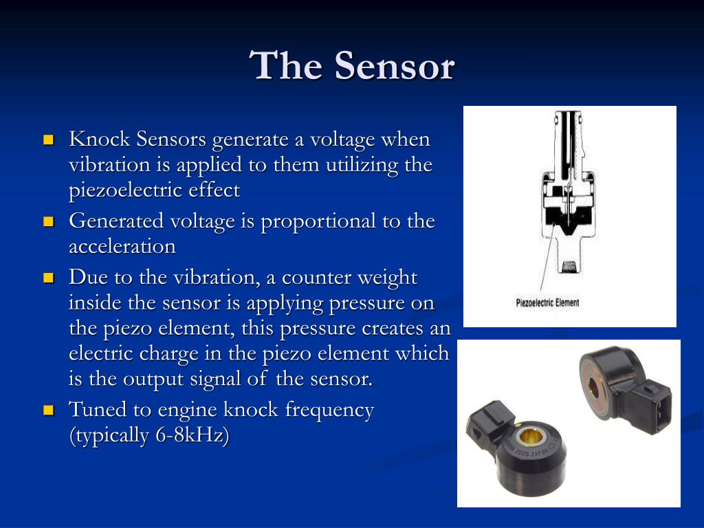 PPT - Knock Sensor PowerPoint Presentation, free download - ID:503447
