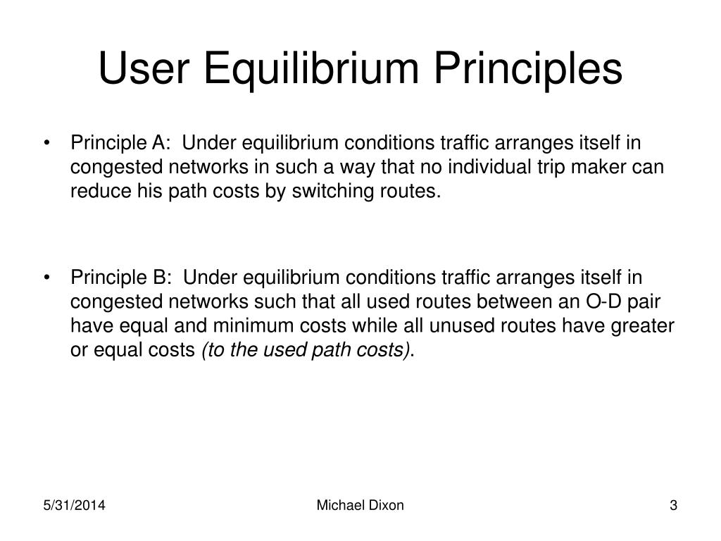 PPT Traffic Assignment Part II PowerPoint Presentation, free download