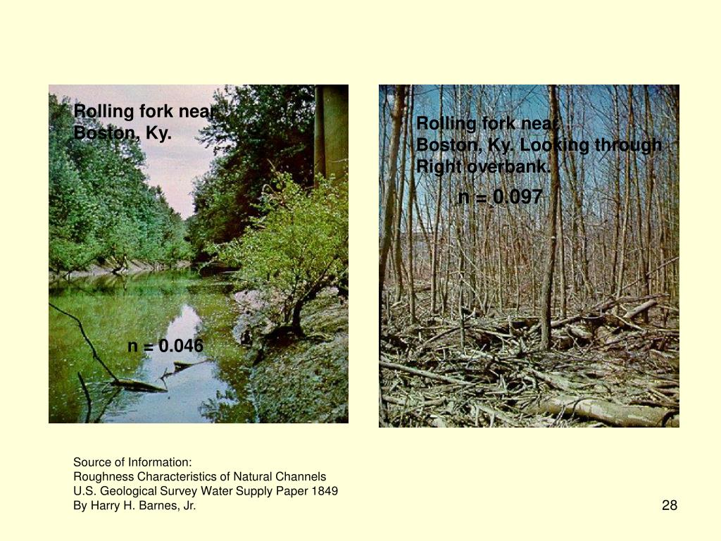 PPT Roughness & Mannings nvalue PowerPoint Presentation, free