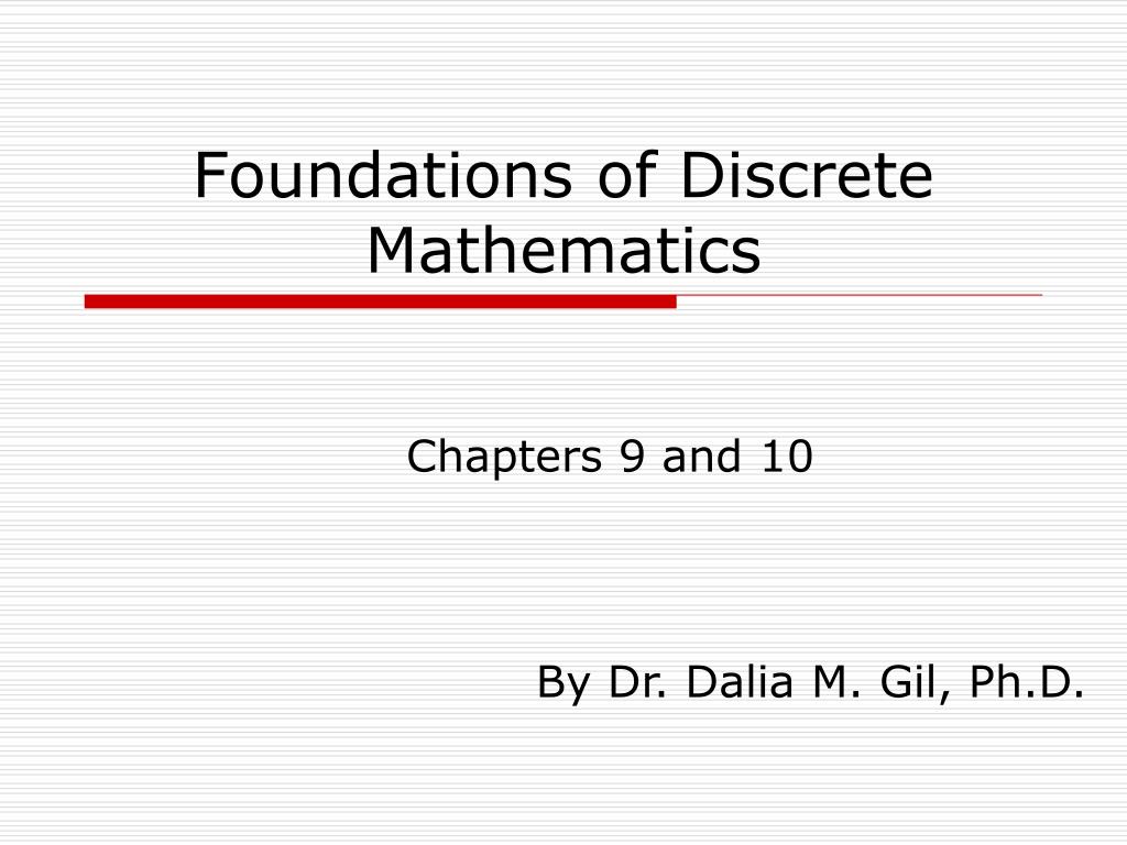 PPT Foundations of Discrete Mathematics PowerPoint Presentation, free