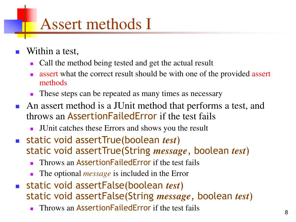 PPT JUnit PowerPoint Presentation, free download ID5069