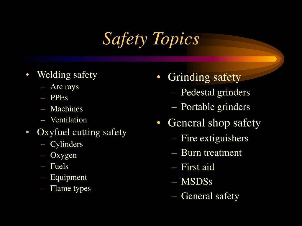 Ppt Welding And Cutting Safety Powerpoint Presentation Free Download Id 508153
