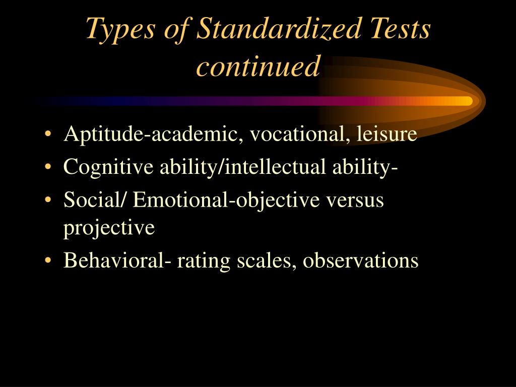 PPT Standardized Testing PowerPoint Presentation, free download ID5090