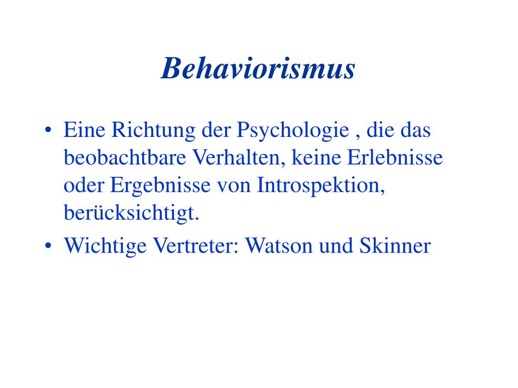PPT Psychologie des Lernens PowerPoint Presentation