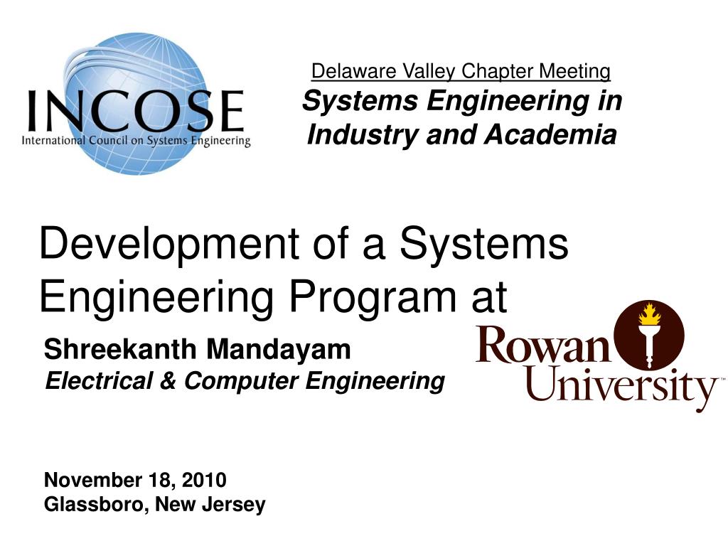 PPT Development of a Systems Engineering Program at PowerPoint