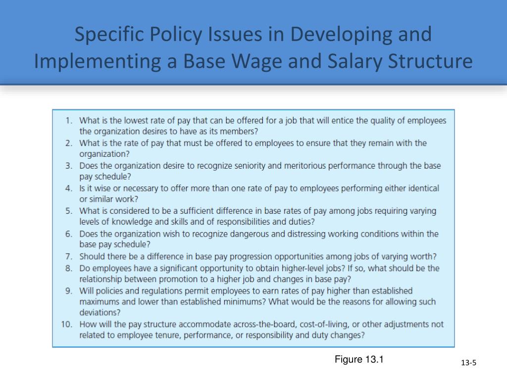 PPT Base Wage and Salary Systems PowerPoint Presentation, free