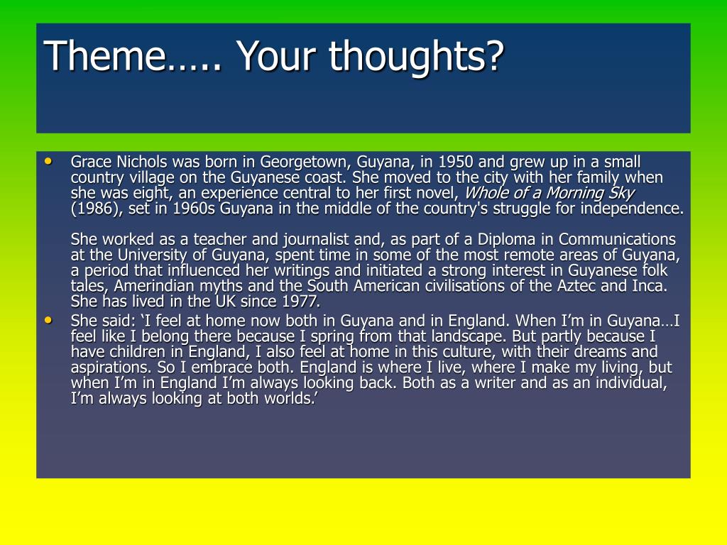 Pay For Essay Writing Service grace nichols island man poem