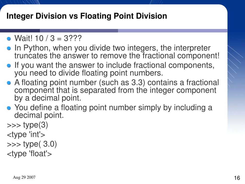 PPT Variables, Data Types & Math PowerPoint Presentation, free