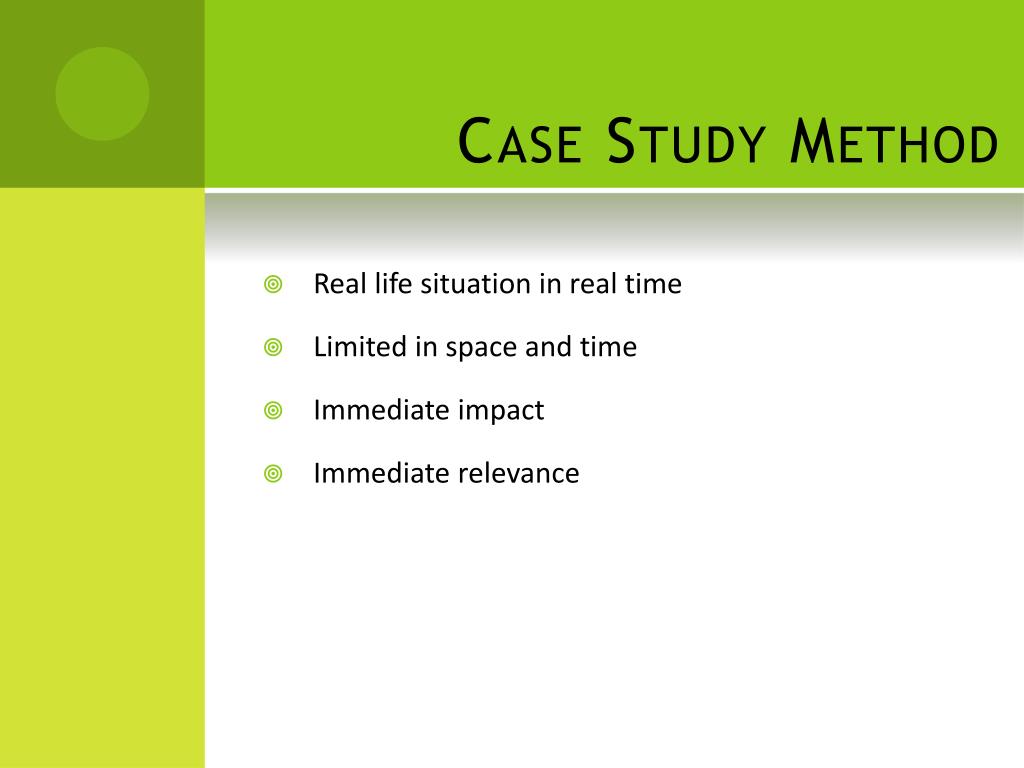 PPT Case Study Method PowerPoint Presentation, free download ID514433