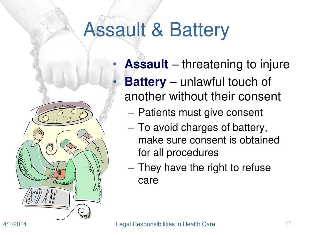 PPT Legal Responsibilities in Health Care PowerPoint Presentation