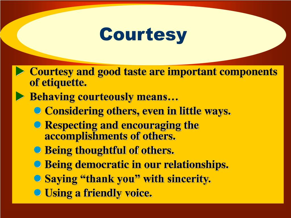 PPT Workplace Expectations Business Etiquette PowerPoint