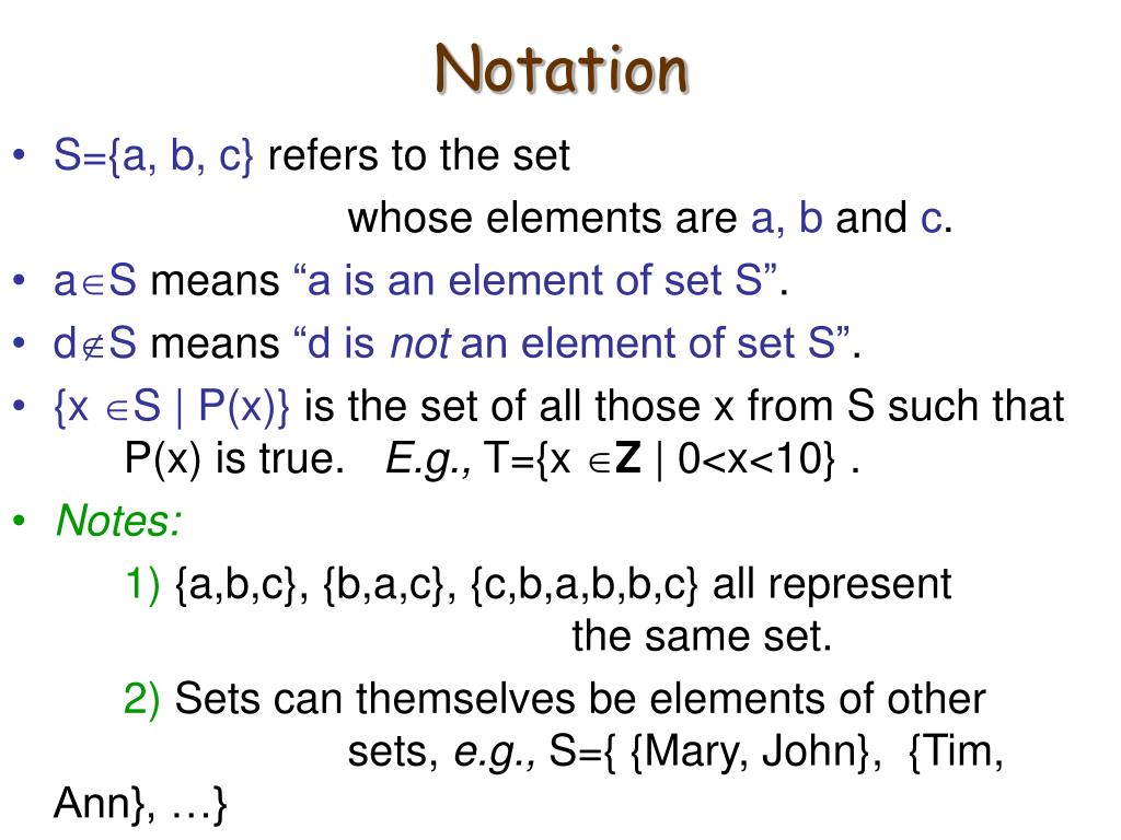 PPT Set Theory PowerPoint Presentation, free download ID517556