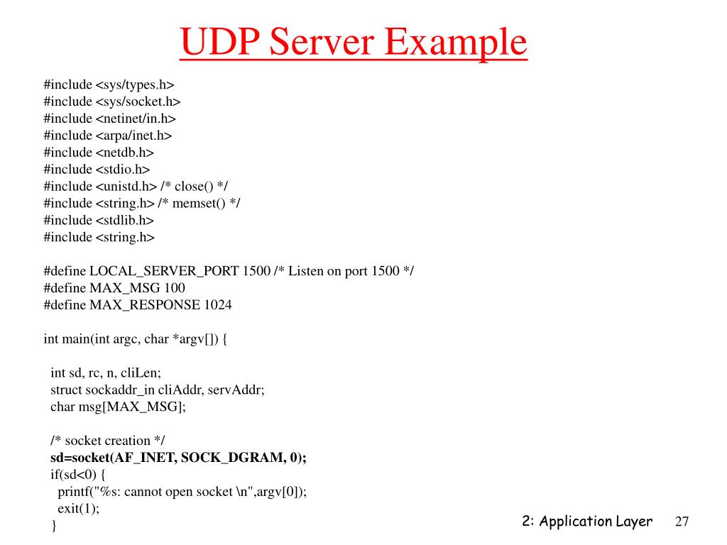PPT Socket programming PowerPoint Presentation, free download ID519086