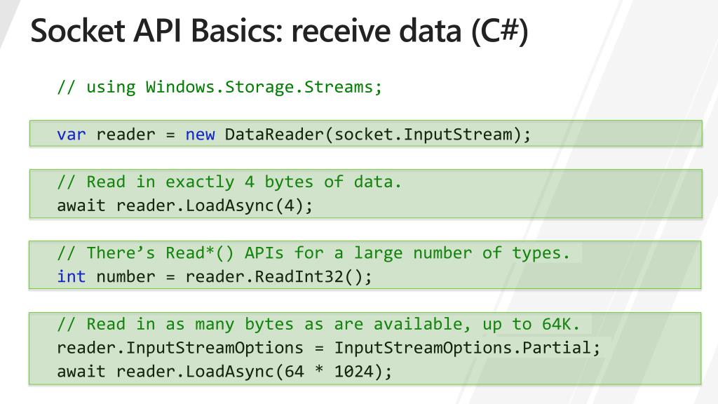 PPT Building Windows runtime sockets apps PowerPoint Presentation
