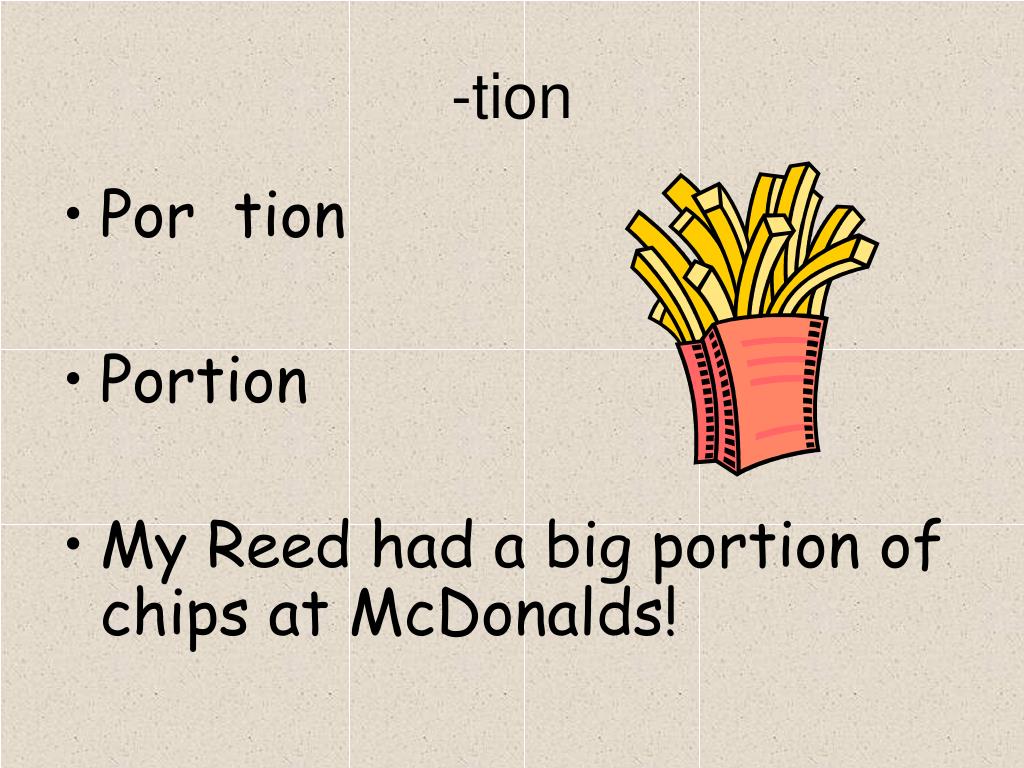 PPT Let’s spell words ending tion PowerPoint