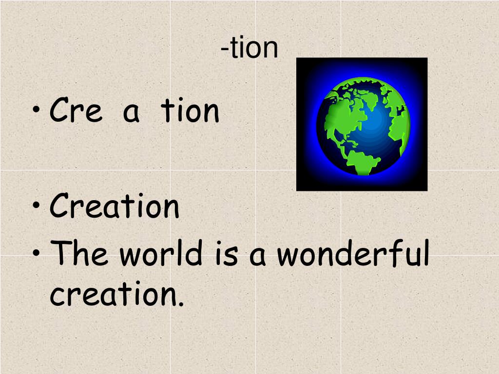 PPT Let’s spell words ending tion PowerPoint Presentation, free