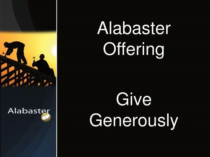 PPT Alabaster Offering PowerPoint Presentation, free download ID520110