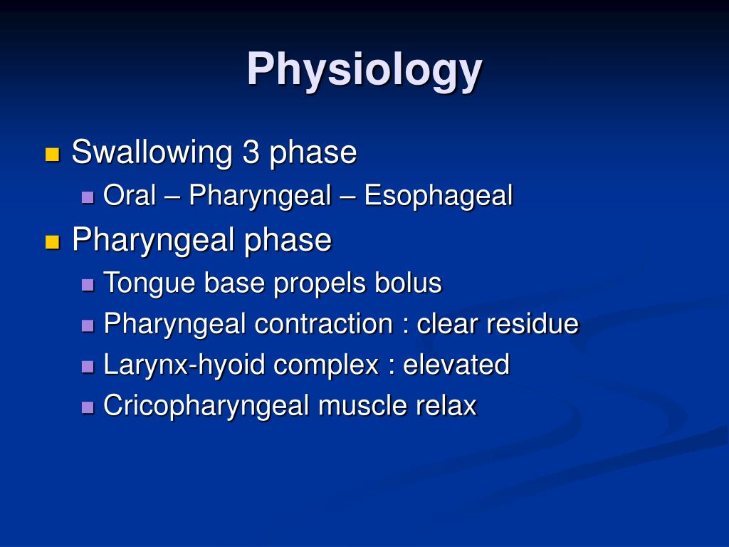 PPT Laryngology seminar Cricopharyngeal dysphagia PowerPoint