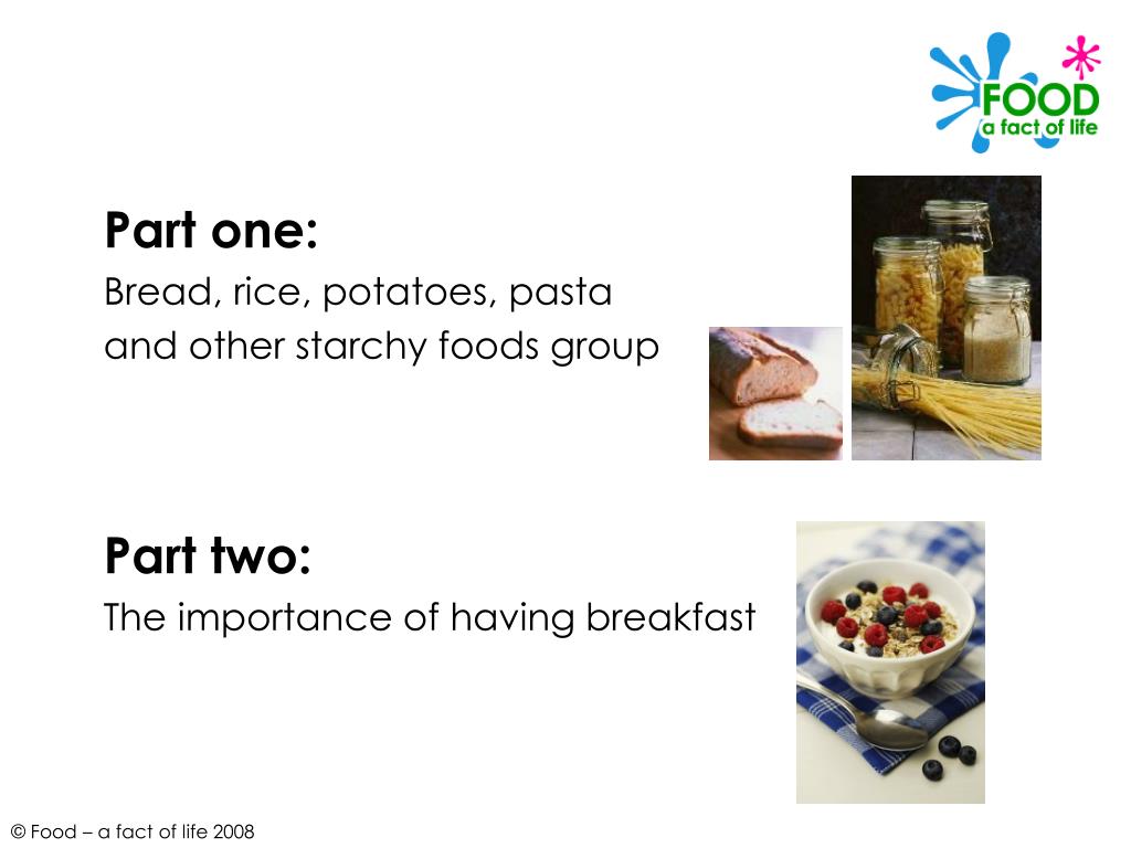 PPT Video Podcast Episode 2 Bread, rice, potatoes, pasta and other