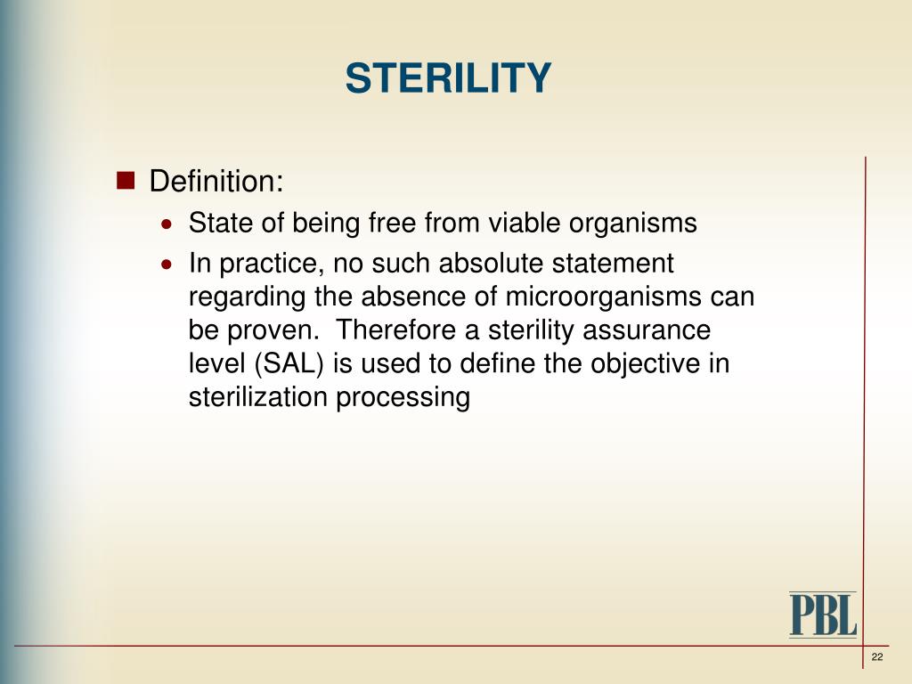 PPT MEDICAL DEVICE STERILIZATION PowerPoint Presentation, free