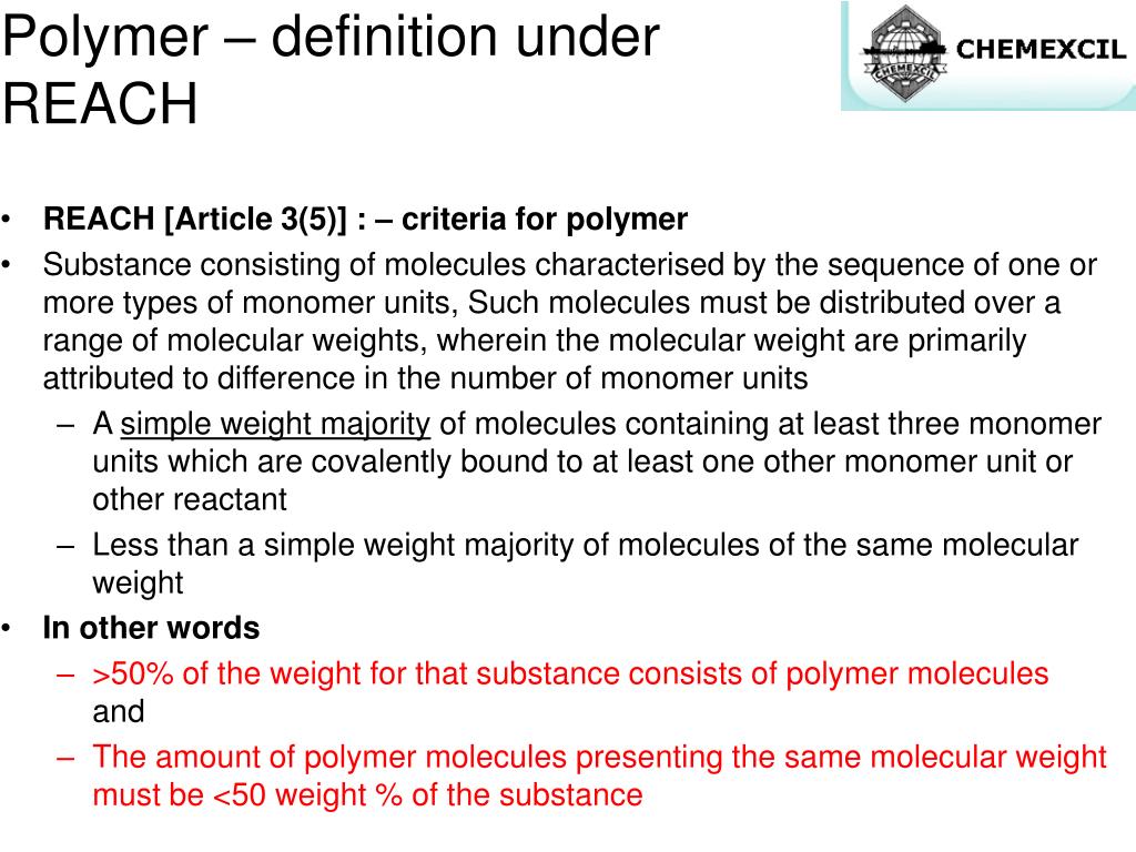 PPT REACH Monomers PowerPoint Presentation, free download ID524985