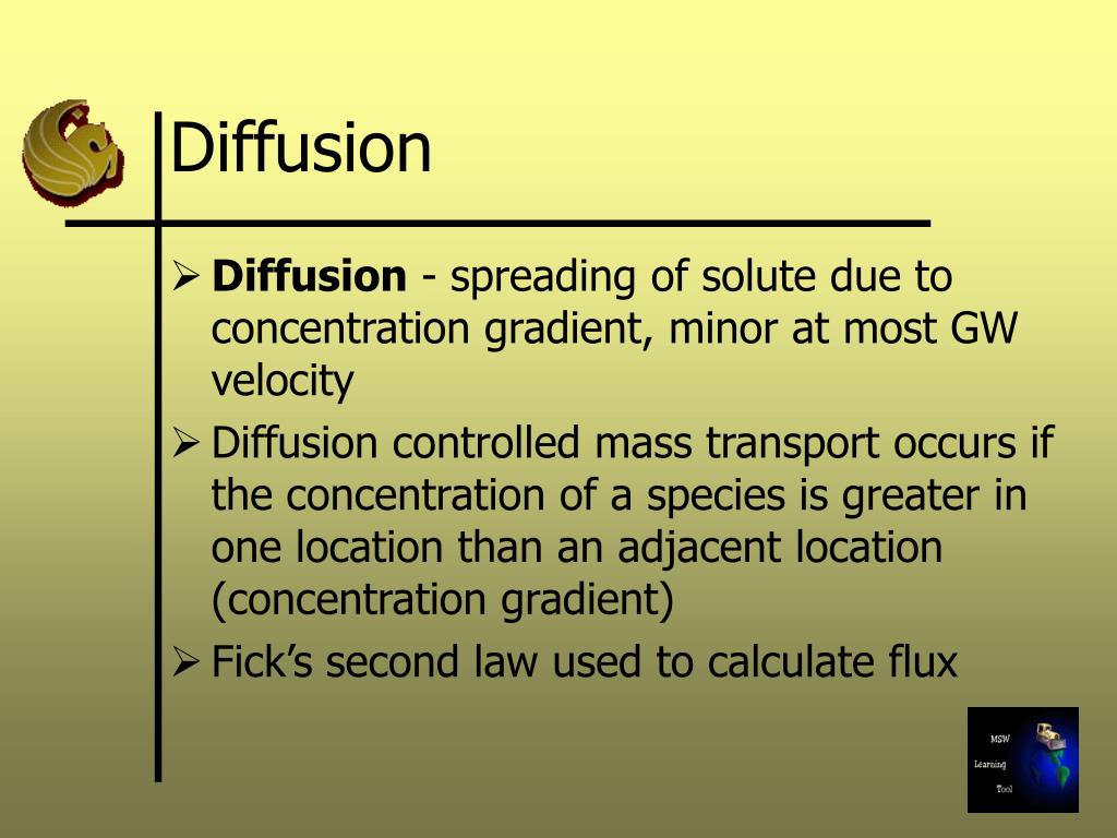 PPT Subsurface Fate and Transport of Contaminants PowerPoint