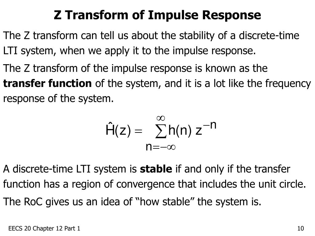 PPT Stability and Z Transforms PowerPoint Presentation PPT Stability and Z Transforms PowerPoint Presentation