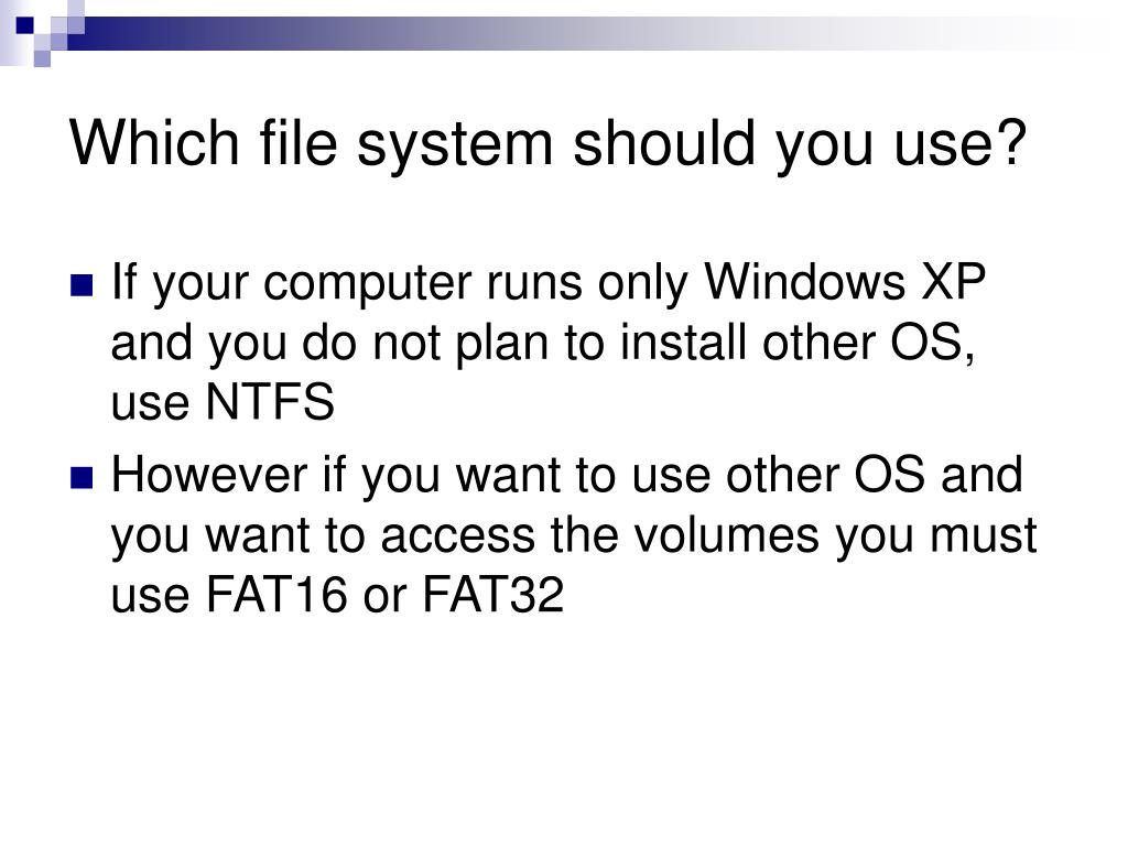 PPT FILE SYSTEMS PowerPoint Presentation, free download ID527159