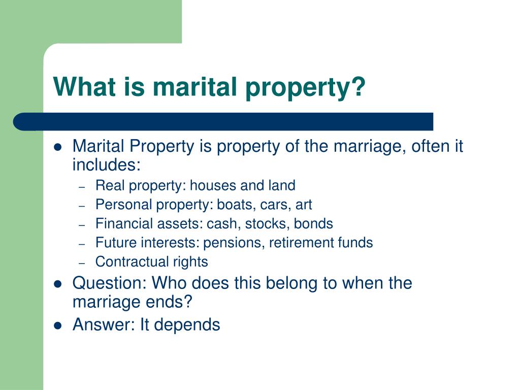 PPT Family Law PowerPoint Presentation ID527397