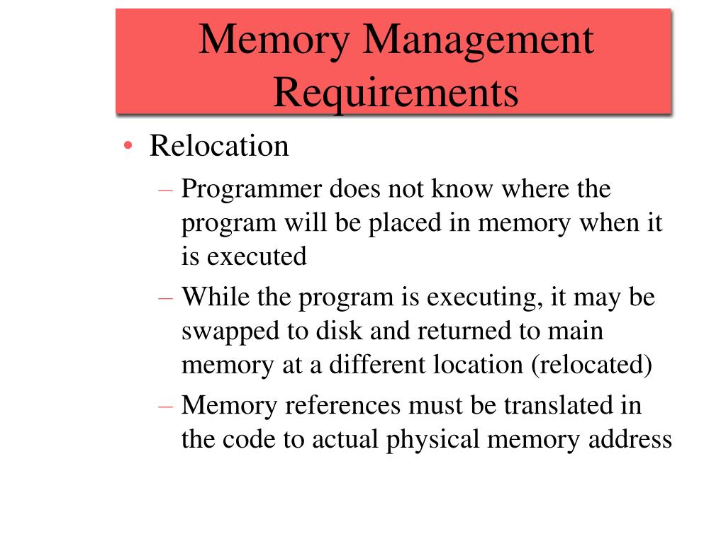 PPT Memory Management PowerPoint Presentation, free download ID528040