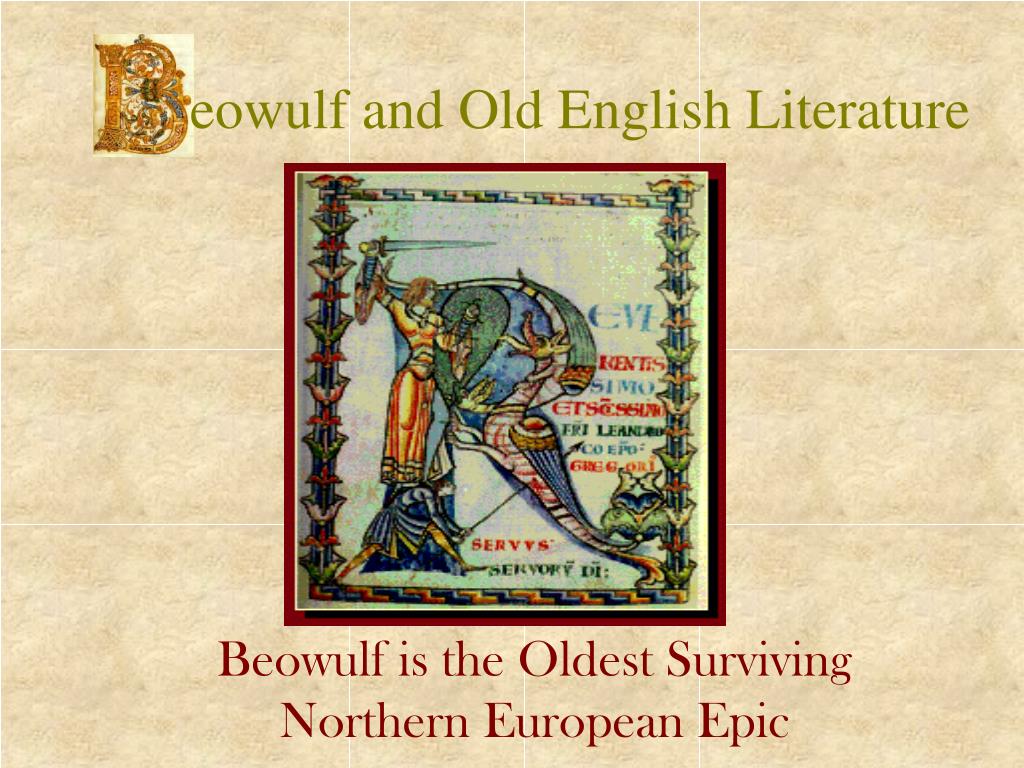 PPT eowulf and Old English Literature PowerPoint