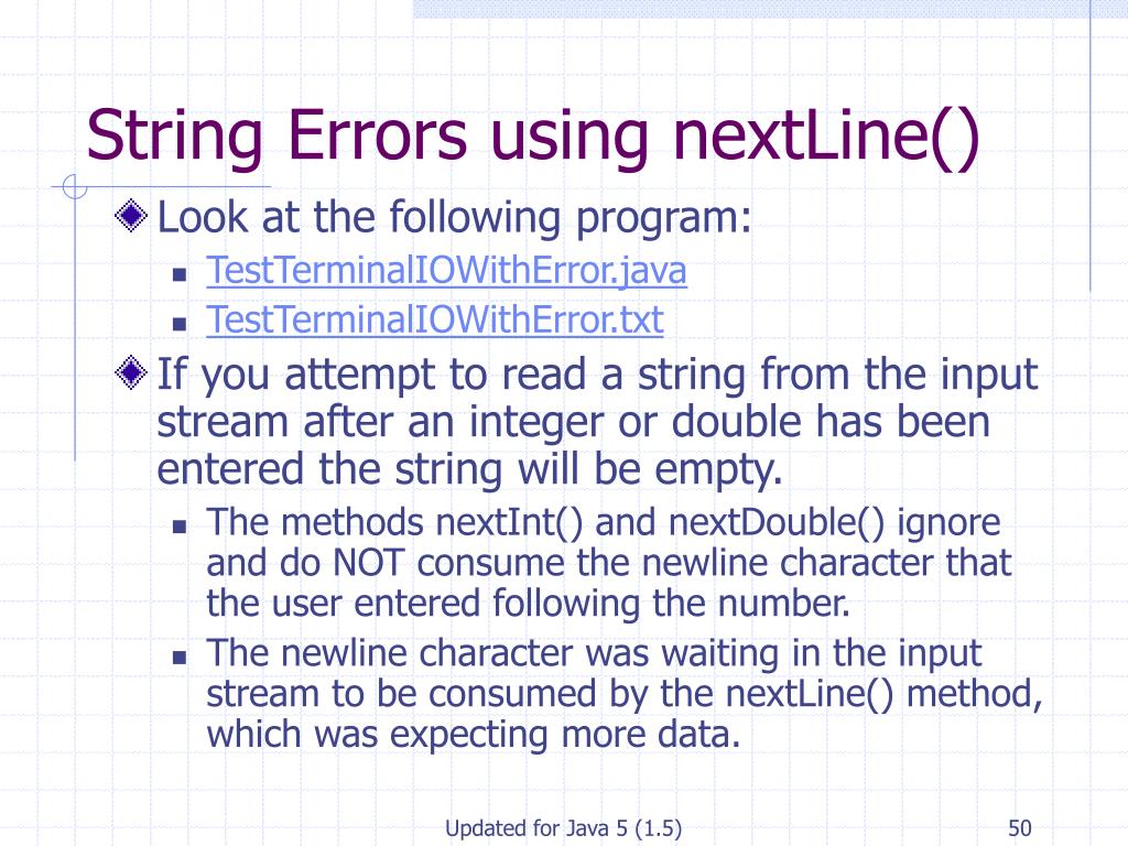 PPT Fundamentals of Java Lesson 3 Syntax, Errors, and Debugging(06)
