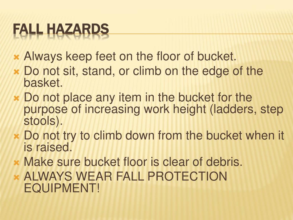 PPT bucket truck safety PowerPoint Presentation, free download ID