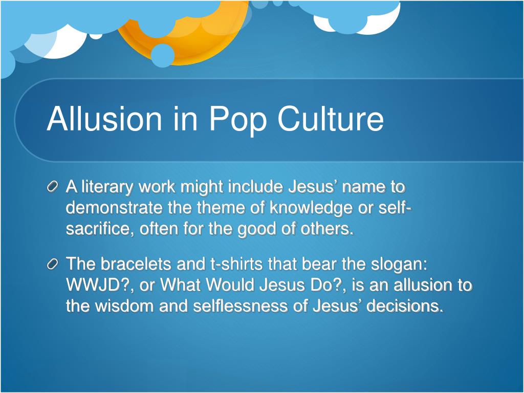 PPT Literary Term Allusion PowerPoint Presentation ID531294