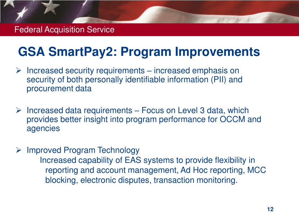 PPT GSA SmartPay Overview Native Nations Gathering