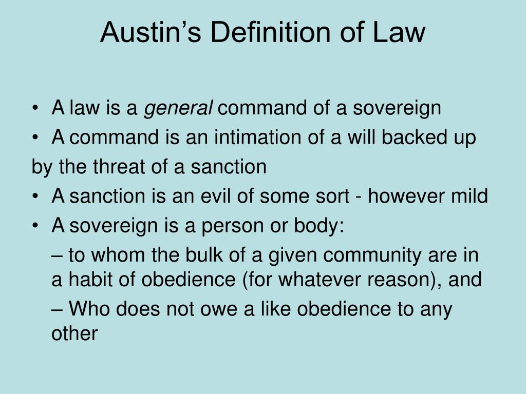 PPT Hart’s Criticism of Older Postivists (especially Austin