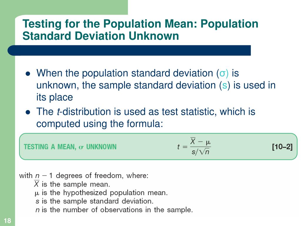 PPT One Sample Tests of Hypothesis PowerPoint Presentation, free