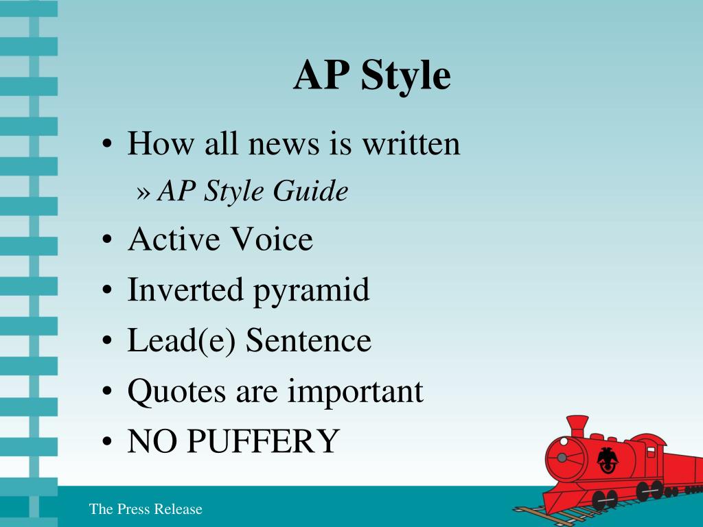 PPT The Press Release PowerPoint Presentation, free