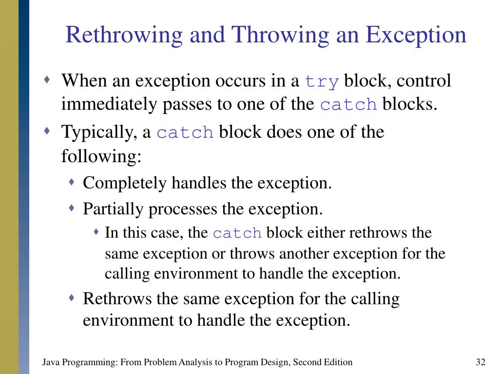 PPT Chapter 11 Handling Exceptions and Events PowerPoint