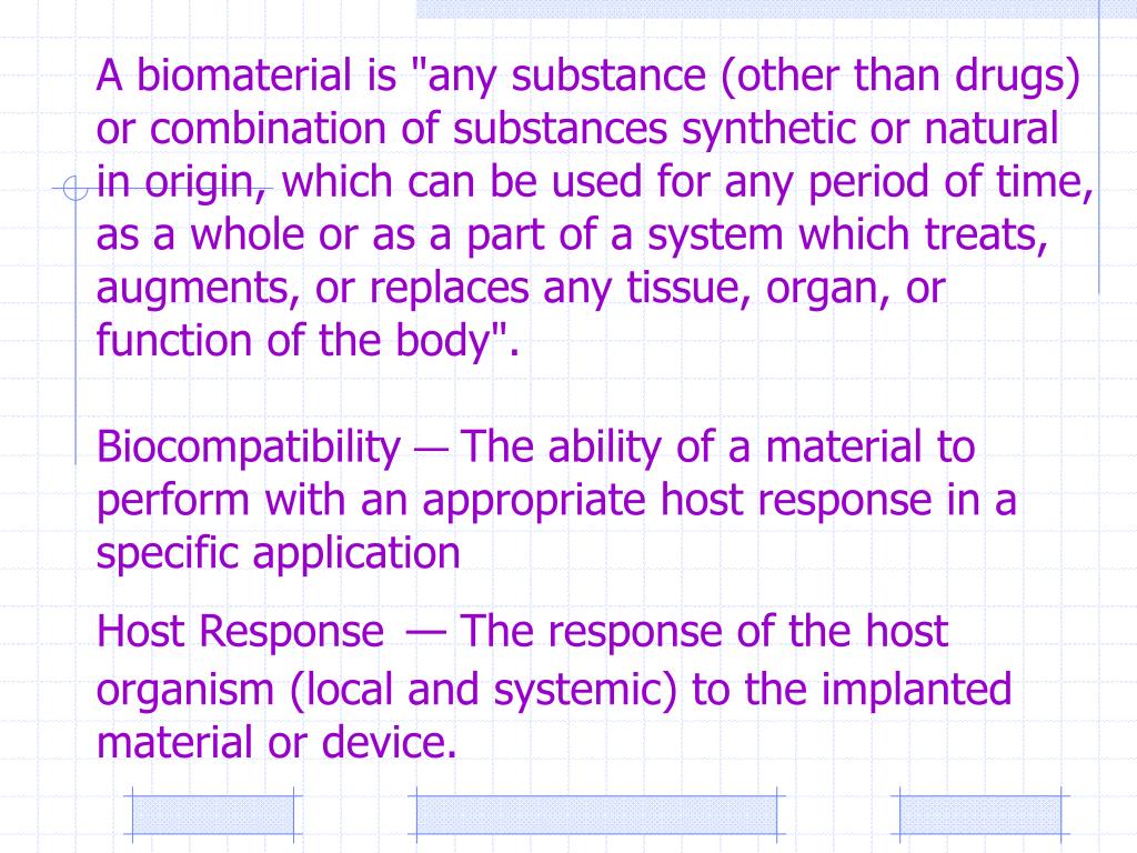 PPT SYNTHETIC BIOMATERIALS AND POLYMERS IN MEDICINE PowerPoint