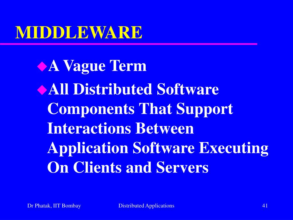 PPT DISTRIBUTED APPLICATIONS PowerPoint Presentation, free download