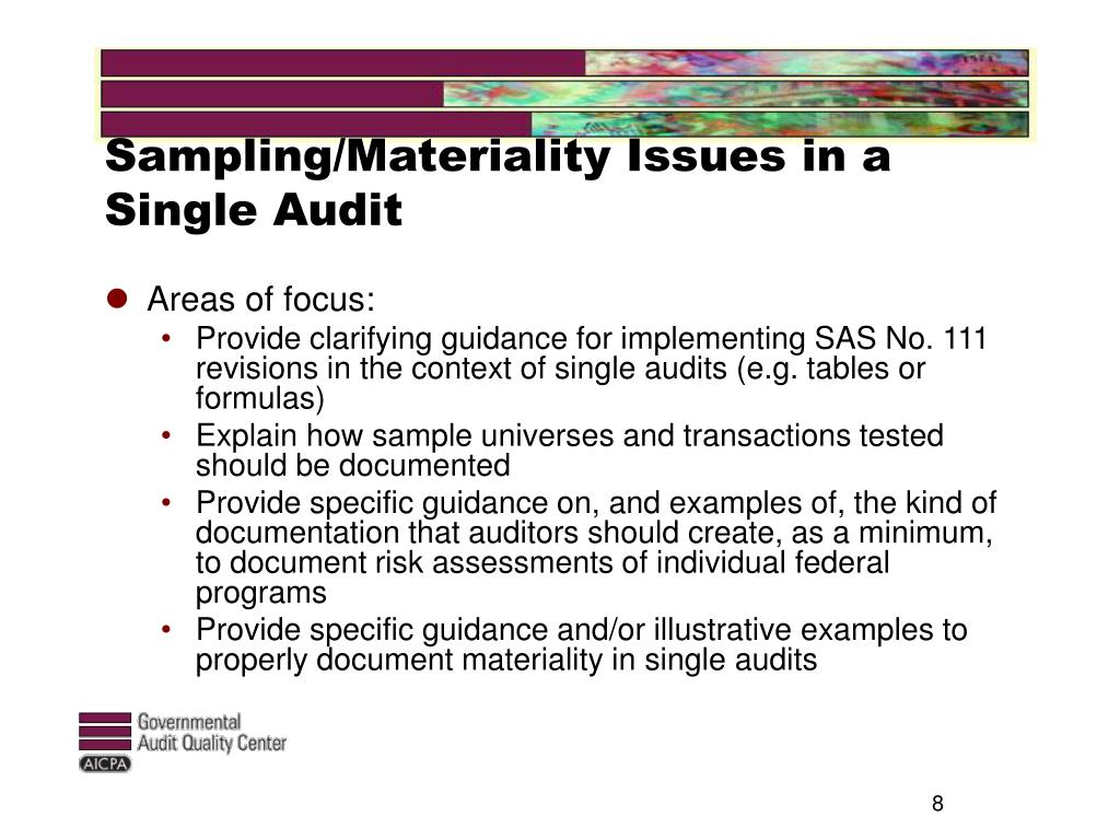 PPT Improving Single Audits to Protect Taxpayers PowerPoint