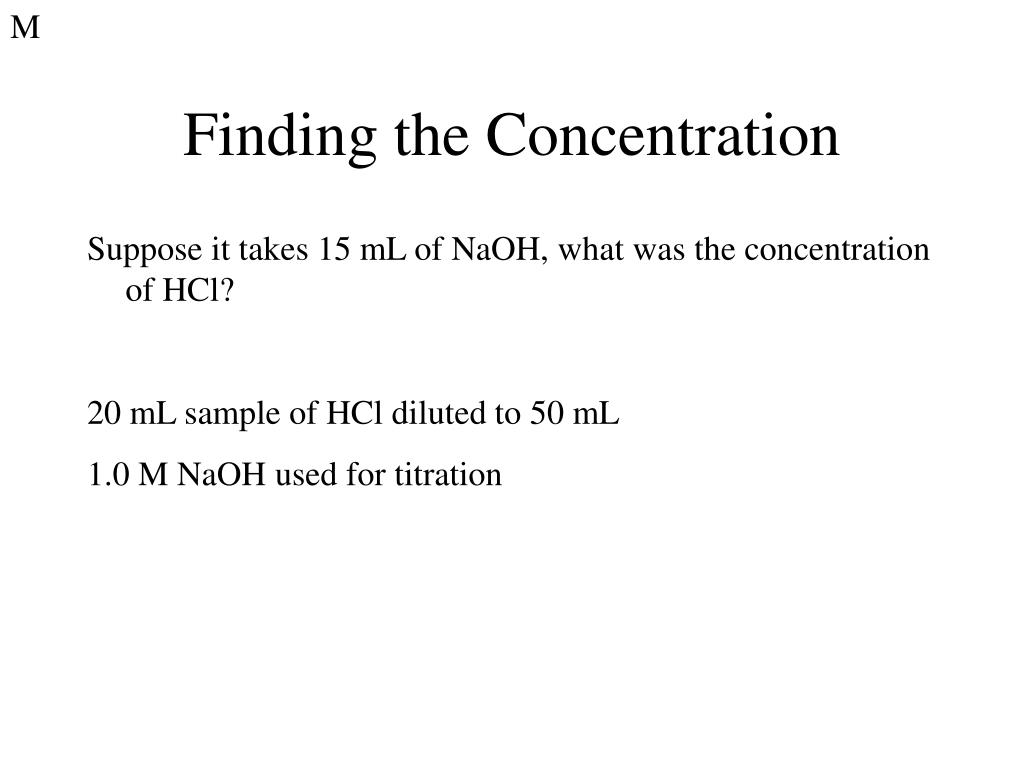 PPT Intersection 13 Acid/Base Titration & Electrochemistry