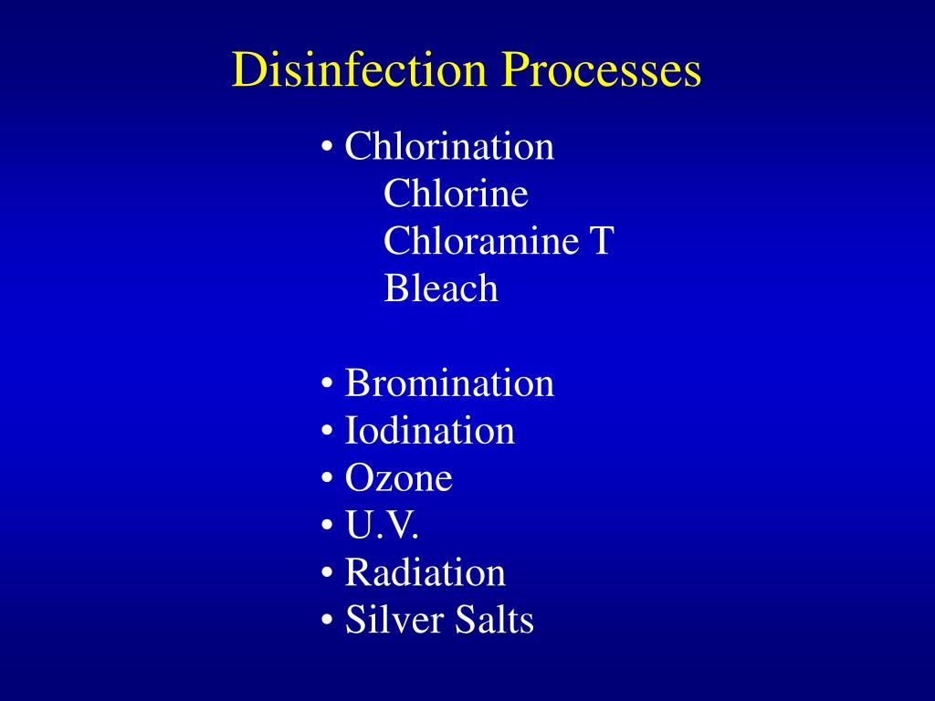 PPT Chlorination of Drinking Water PowerPoint Presentation, free