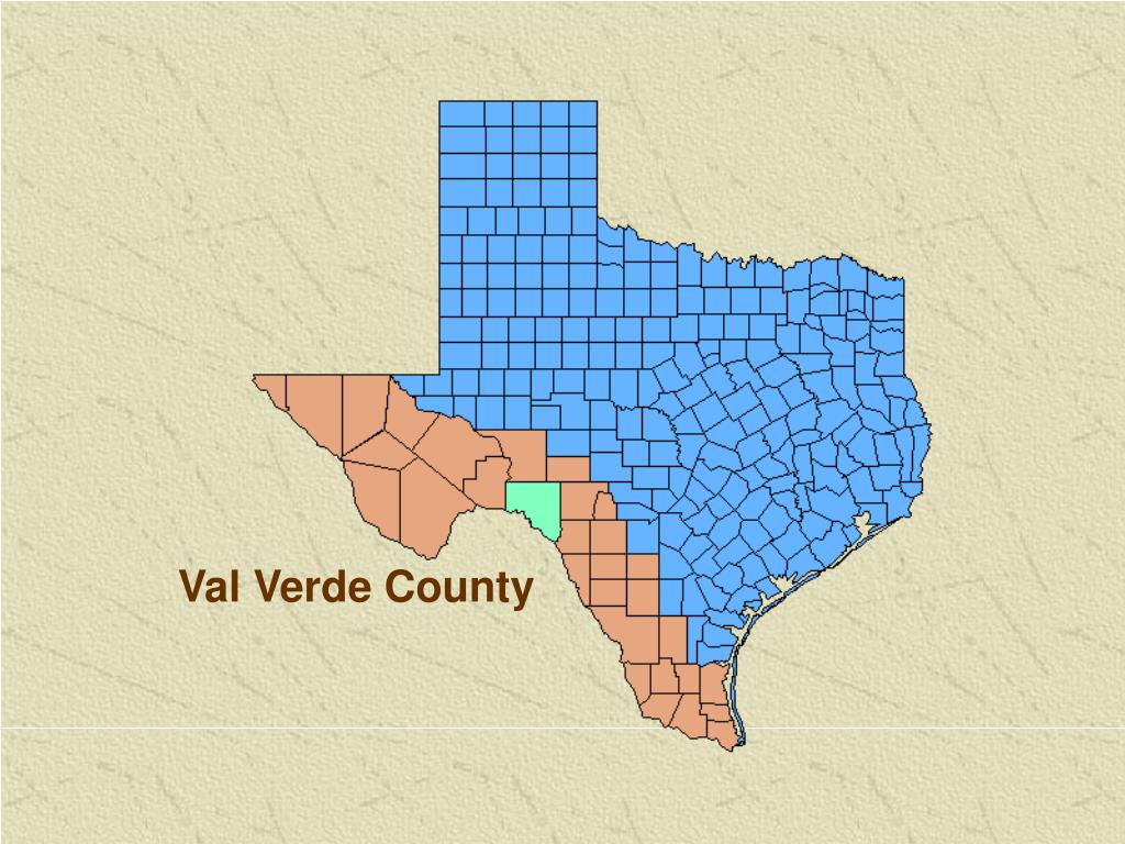 PPT Demographic and Health Profile Val Verde County 2001 PowerPoint