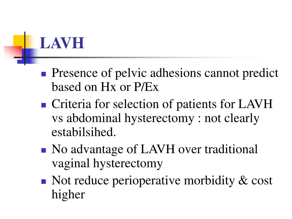 PPT Ch.21 Hysterectomy PowerPoint Presentation, free download ID548140