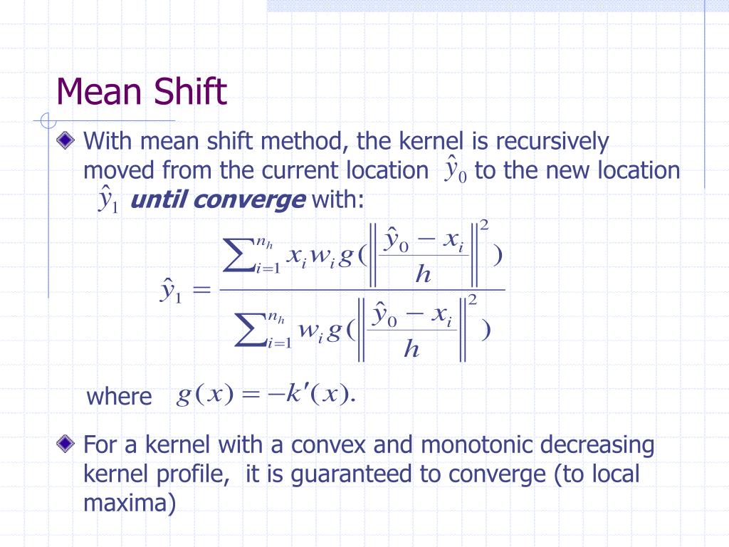 PPT RealTime Tracking with Mean Shift PowerPoint Presentation, free